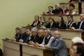 Гости и работники СГМУ на открытии аудитории им. Г.А. Орлова